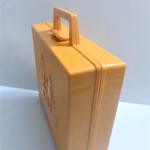 BNA 1977 Vintage Fisher Price TOOL KIT Plastic Storage Case EMPTY - Picture 2 of 7